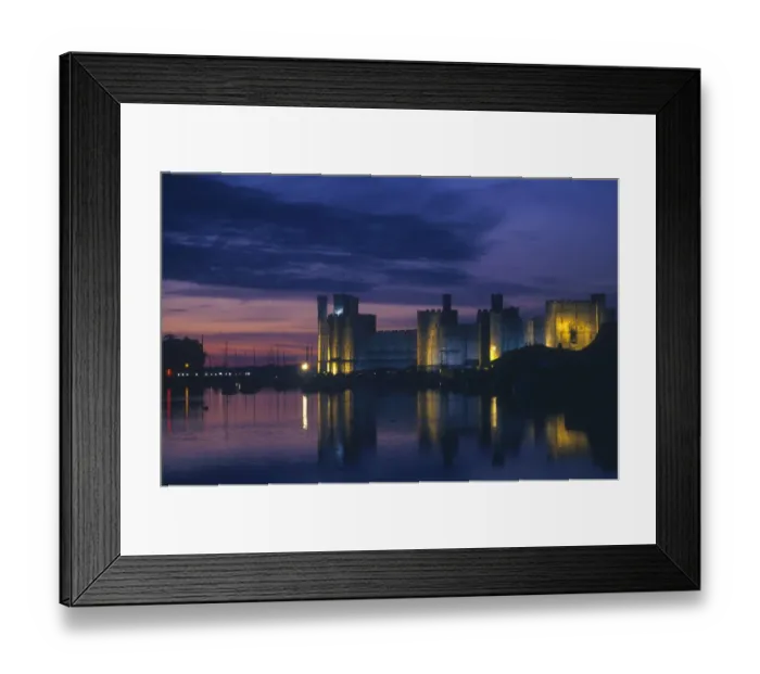 Framed Print : Caernarfon, Gwynedd, Wales Framed Print : Caernarfon, Gwynedd, Wales