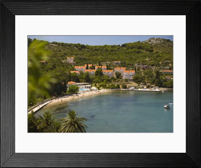 Framed Print : View of Kolocep Island, Elaphite Islands, South Eastern Tip of Croatia, Dalmation Coast, Adriatic Sea, Croatia, Eastern Europe Framed Print : View of Kolocep Island, Elaphite Islands, South Eastern Tip of Croatia, Dalmation Coast, Adriatic Sea, Croatia, Eastern Europe