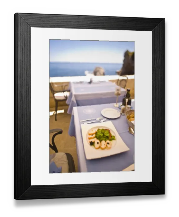 Framed Print : Meal at outdoor restaurant, Atlas Club, Nautika-Dubrovnik, Croatia, Europe Framed Print : Meal at outdoor restaurant, Atlas Club, Nautika-Dubrovnik, Croatia, Europe