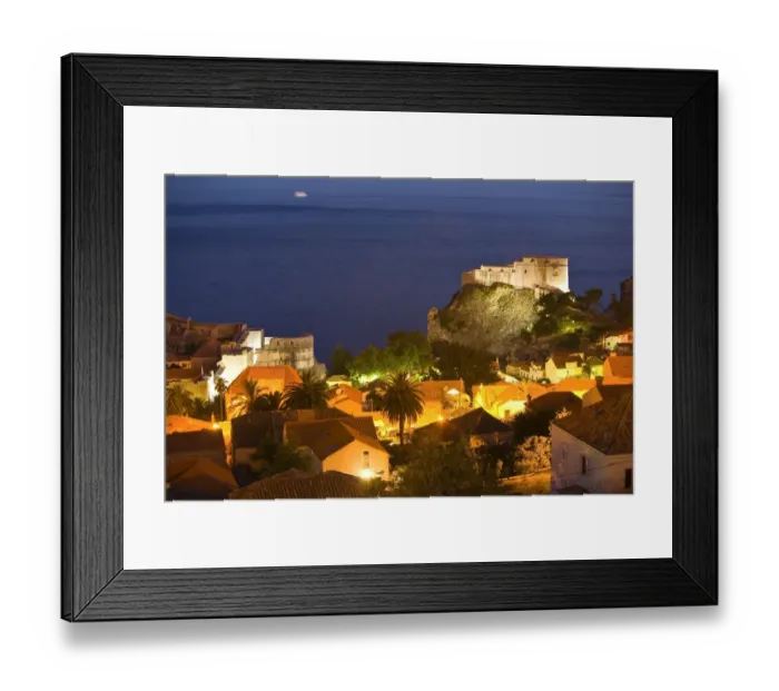 Framed Print : Walled city of Dubrovnik, southeastern tip of Croatia, Dalmation Coast, Adriatic Sea, Croatia, Eastern Europe Framed Print : Walled city of Dubrovnik, southeastern tip of Croatia, Dalmation Coast, Adriatic Sea, Croatia, Eastern Europe