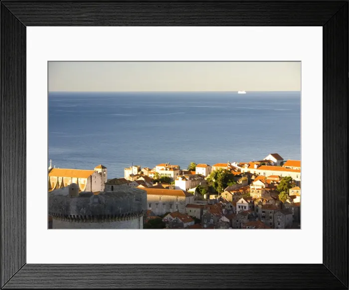 Framed Print : Walled City of Dubrovnik, South Eastern Tip of Croatia, Dalmation Coast, Adriatic Sea, Croatia, Eastern Europe, Europe Framed Print : Walled City of Dubrovnik, South Eastern Tip of Croatia, Dalmation Coast, Adriatic Sea, Croatia, Eastern Europe, Europe