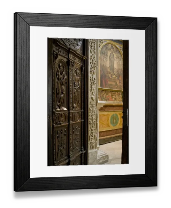 Framed Print : Cuenca, Gothic Cathedral Framed Print : Cuenca, Gothic Cathedral