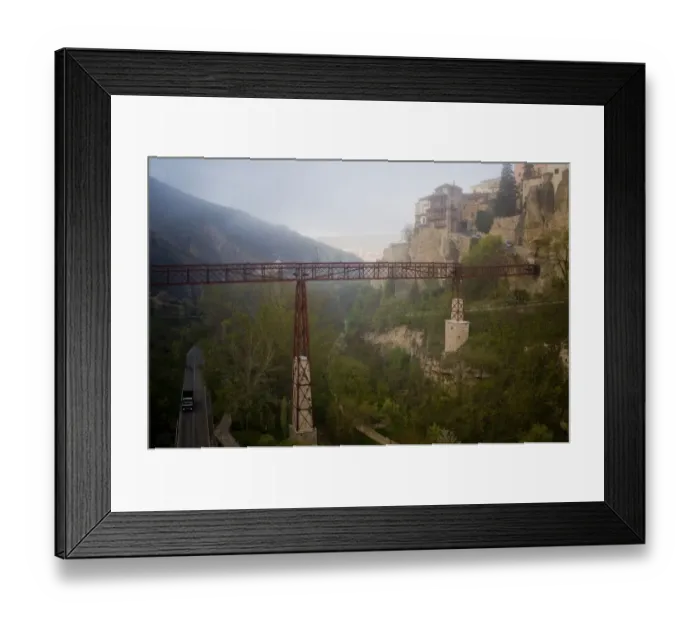 Framed Print : Cuenca And Huecar River Ravine Framed Print : Cuenca And Huecar River Ravine