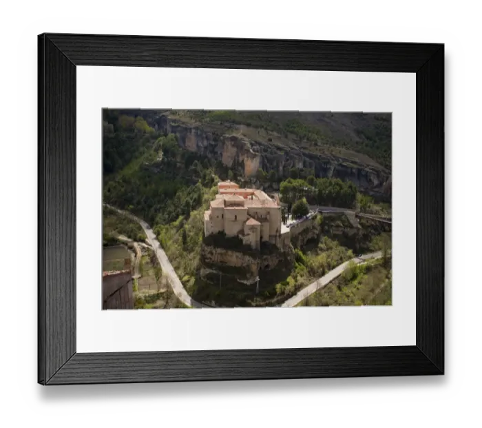 Framed Print : Cuenca, Huecar River Ravine Framed Print : Cuenca, Huecar River Ravine
