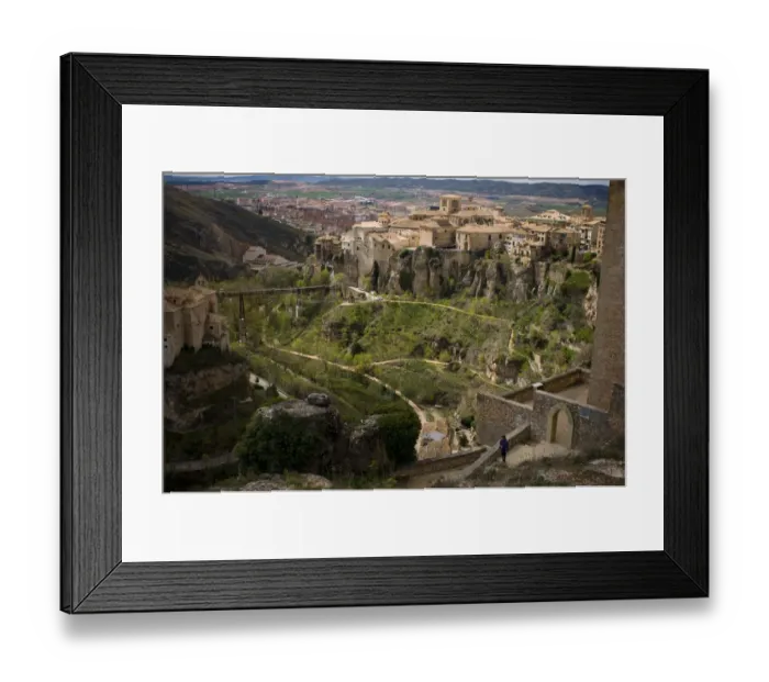 Framed Print : Cuenca And Huecar River Ravine Framed Print : Cuenca And Huecar River Ravine