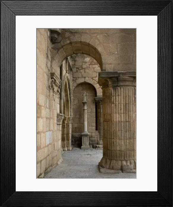 Framed Print : Caceres, Santiago Church Framed Print : Caceres, Santiago Church