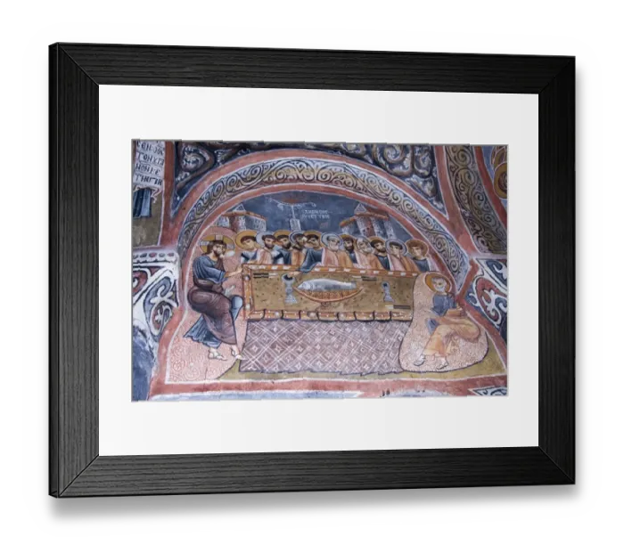 Framed Print : Frescos of Karaklin (Dark) Church Framed Print : Frescos of Karaklin (Dark) Church