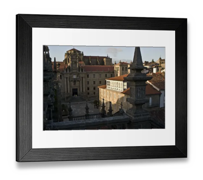Framed Print : Santiago, San Martin Pinario Framed Print : Santiago, San Martin Pinario