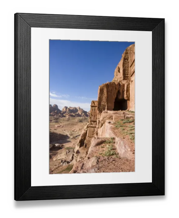 Framed Print : Lateral view of the Corinthian tomb Framed Print : Lateral view of the Corinthian tomb