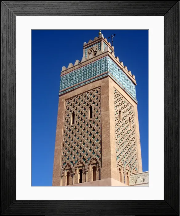 Framed Print : Kasbah Mosque, Marrakech, Morocco Framed Print : Kasbah Mosque, Marrakech, Morocco