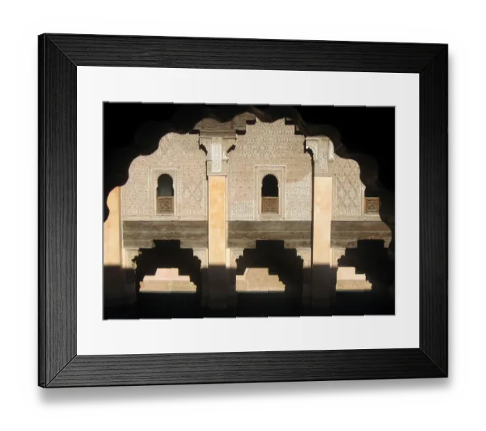 Framed Print : Medersa Ben Yousef, Marrakesh, Morocco Framed Print : Medersa Ben Yousef, Marrakesh, Morocco