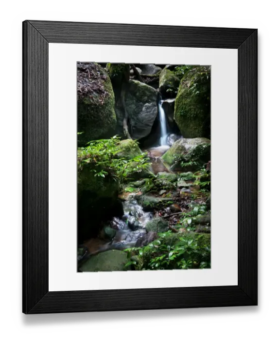 Framed Print : Small falls along Coombadjha Creek Framed Print : Small falls along Coombadjha Creek