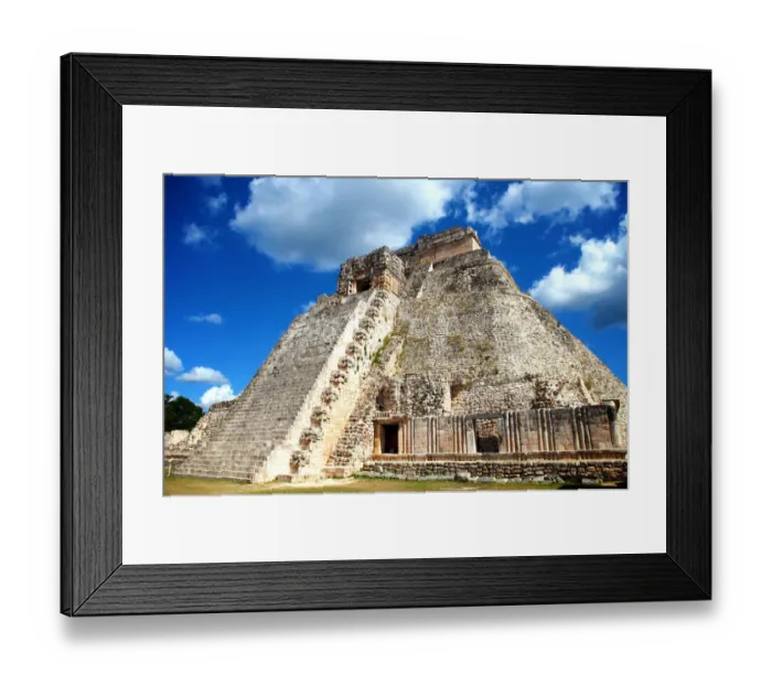 Framed Print : Piramide del Adivino Framed Print : Piramide del Adivino
