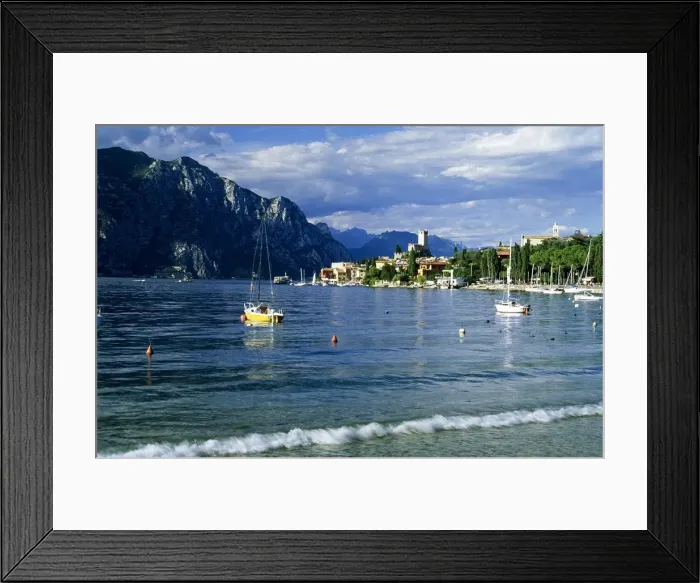 Framed Print : Lake Garda, Italy, Europe Framed Print : Lake Garda, Italy, Europe
