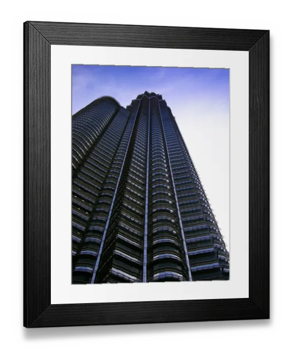 Framed Print : The Petronas Towers Framed Print : The Petronas Towers