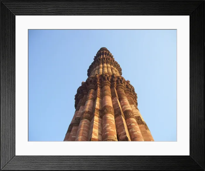 Framed Print : Qutubminar, New Delhi, India Framed Print : Qutubminar, New Delhi, India