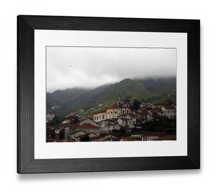 Framed Print : Ouro Preto - Church of Our Lady of the Rosary Framed Print : Ouro Preto - Church of Our Lady of the Rosary