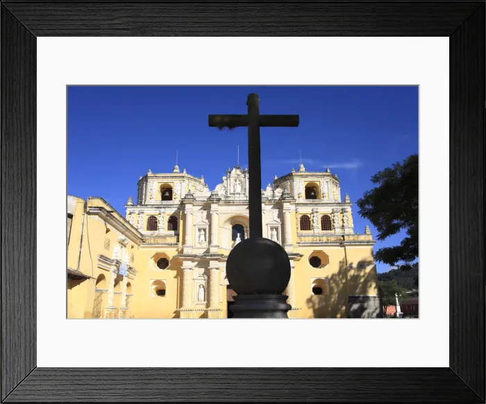 Framed Print : La Merced Church, Antigua, Guatemala