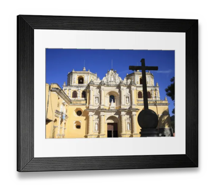 Framed Print : La Merced Church Antigua Guatemala Framed Print : La Merced Church Antigua Guatemala