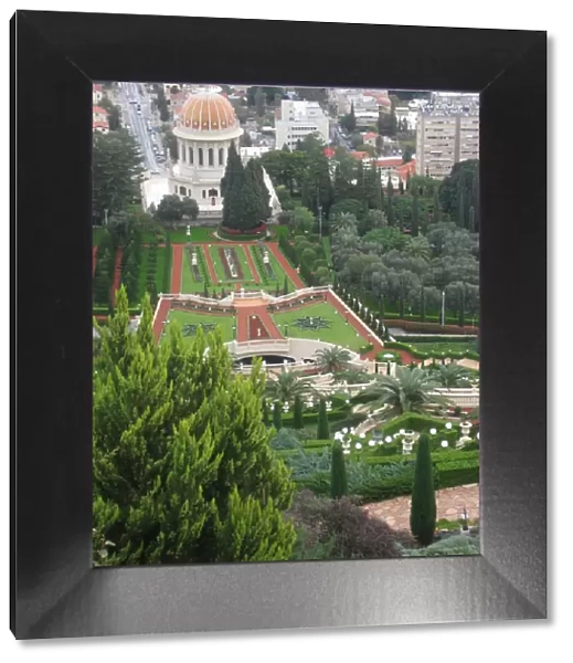 Bahai temple and gardens, Haifa, Israel