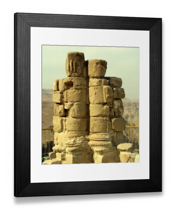 Framed Print : Masada, Israel Framed Print : Masada, Israel