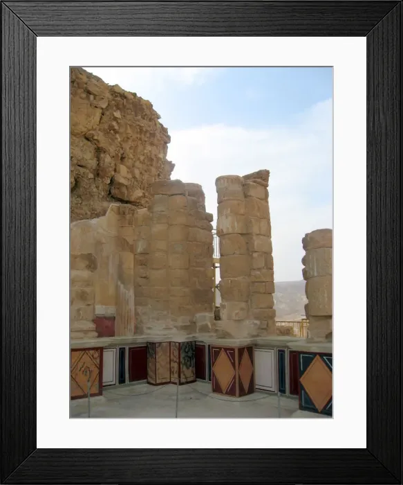 Framed Print : Masada, Israel Framed Print : Masada, Israel