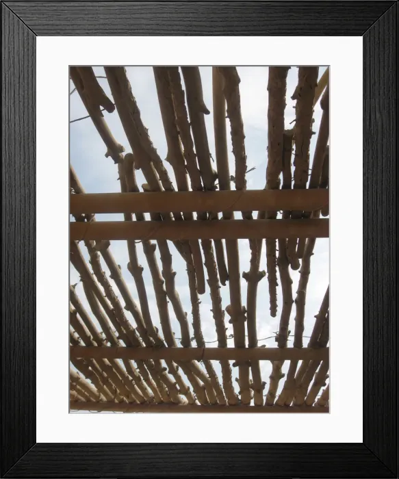 Framed Print : Shelter, Masada, Israel Framed Print : Shelter, Masada, Israel