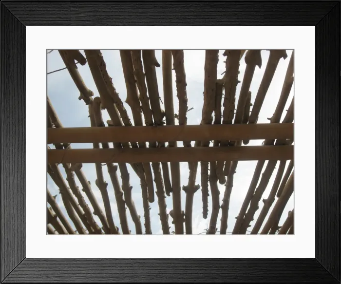 Framed Print : Shelter, Masada, Israel Framed Print : Shelter, Masada, Israel
