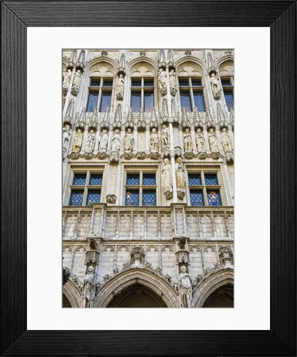 Framed Print : The Corporations Houses, Bruxelles Framed Print : The Corporations Houses, Bruxelles