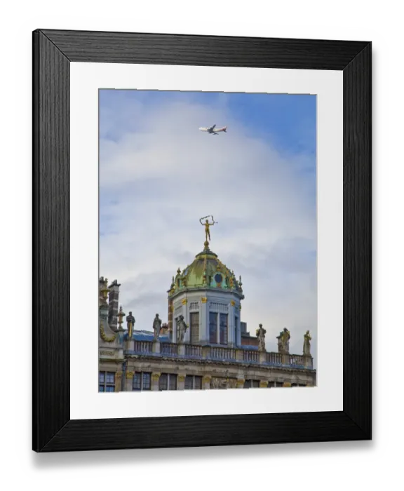 Framed Print : The Corporations Houses, Bruxelles