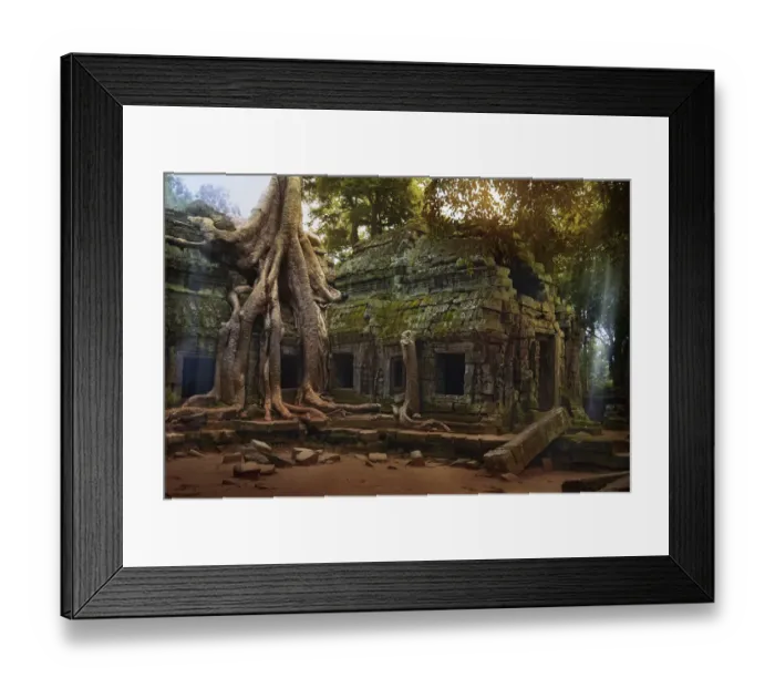 Framed Print : Ta Prohm Temple in Cambodia Framed Print : Ta Prohm Temple in Cambodia