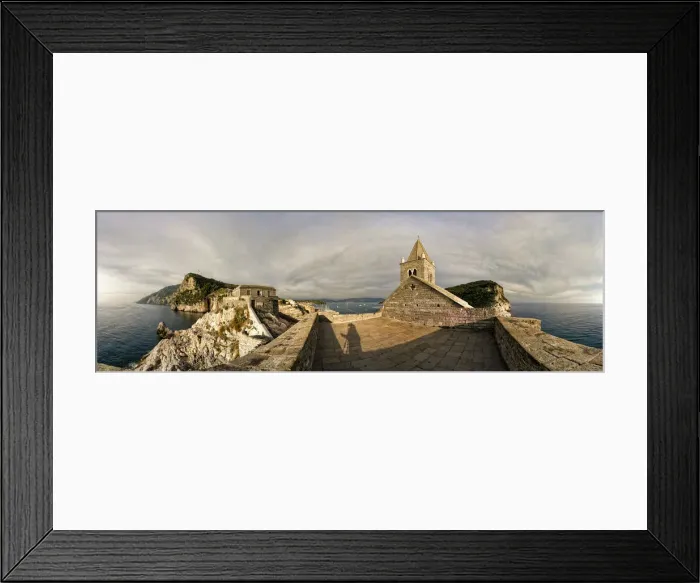 Framed Print : Potovenere roof view, Italian gem Framed Print : Potovenere roof view, Italian gem