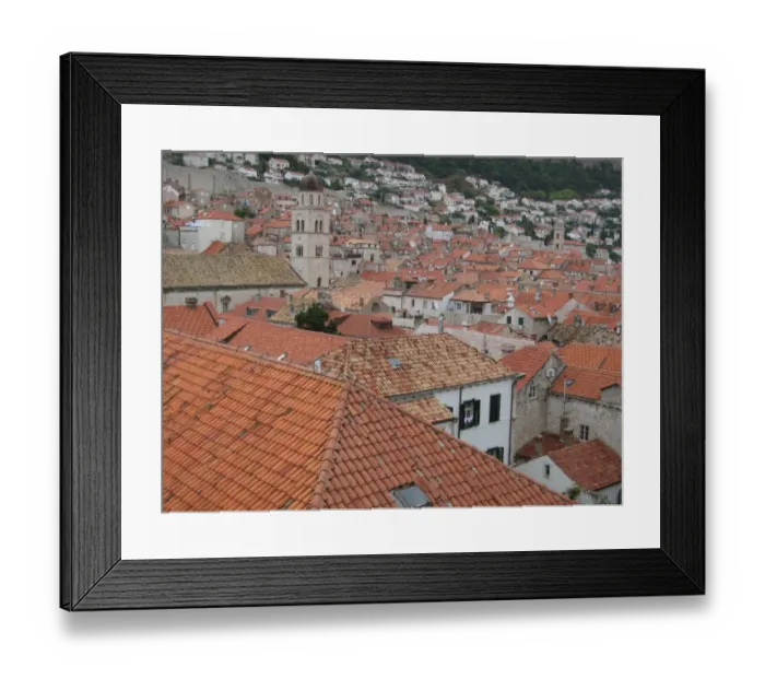Framed Print : Old Dubrovnik