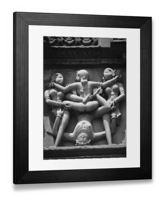 Framed Print : Sculptures on a temple, Kandariya Mahadeva Temple, Khajuraho, Chhatarpur District, Madhya Pradesh, India Framed Print : Sculptures on a temple, Kandariya Mahadeva Temple, Khajuraho, Chhatarpur District, Madhya Pradesh, India