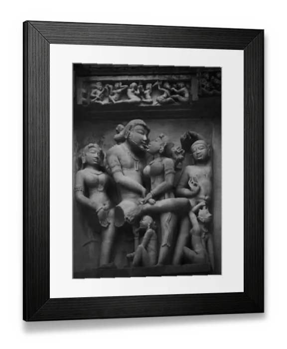 Framed Print : Sculptures on a temple, Lakshmana Temple, Khajuraho, Chhatarpur District, Madhya Pradesh, India Framed Print : Sculptures on a temple, Lakshmana Temple, Khajuraho, Chhatarpur District, Madhya Pradesh, India