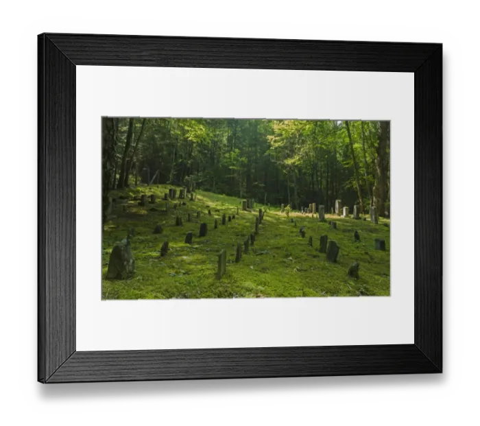 Framed Print : Bales Cemetary, Great Smoky Mountains Framed Print : Bales Cemetary, Great Smoky Mountains