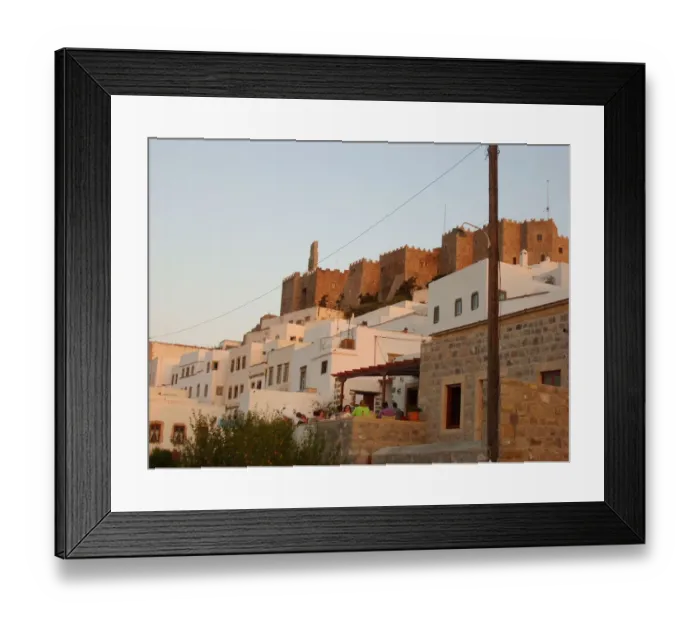 Framed Print : The monastery of St John the Theologian, Chora Framed Print : The monastery of St John the Theologian, Chora