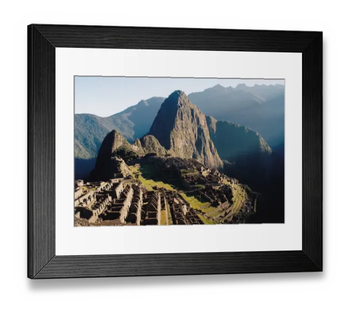 Framed Print : First light on Machu Picchu Framed Print : First light on Machu Picchu