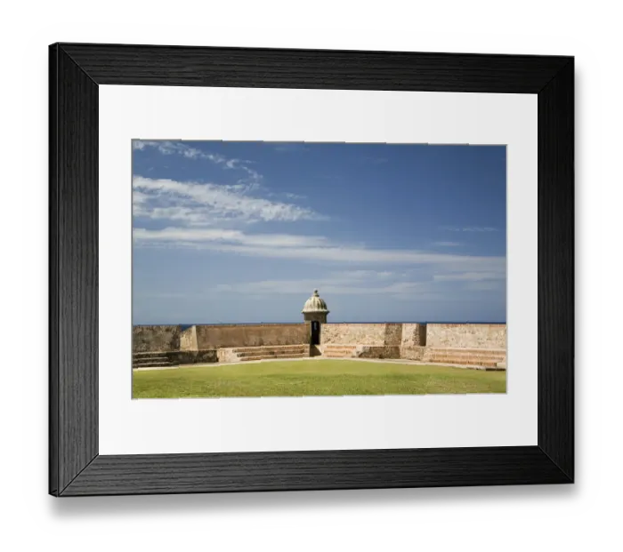 Framed Print : Detail of El Morro fortress Framed Print : Detail of El Morro fortress