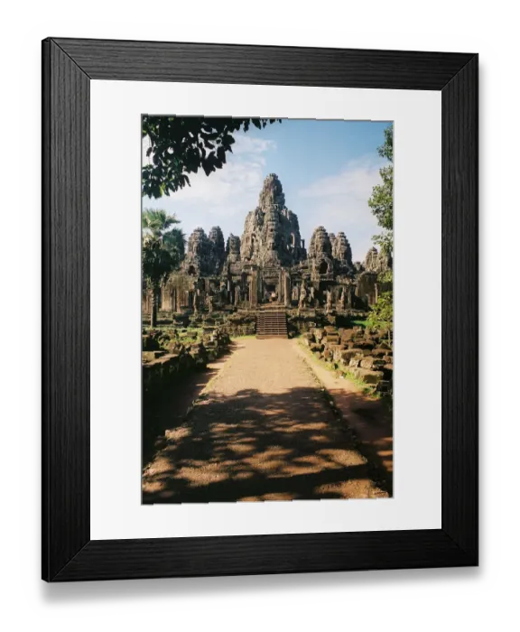 Framed Print : Bayon Temple Angkor Thom Siem Reap Cambodia Framed Print : Bayon Temple Angkor Thom Siem Reap Cambodia