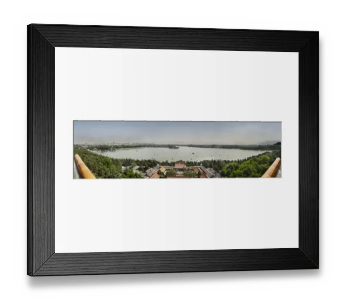Framed Print : Beijing from the Summer Palace Framed Print : Beijing from the Summer Palace