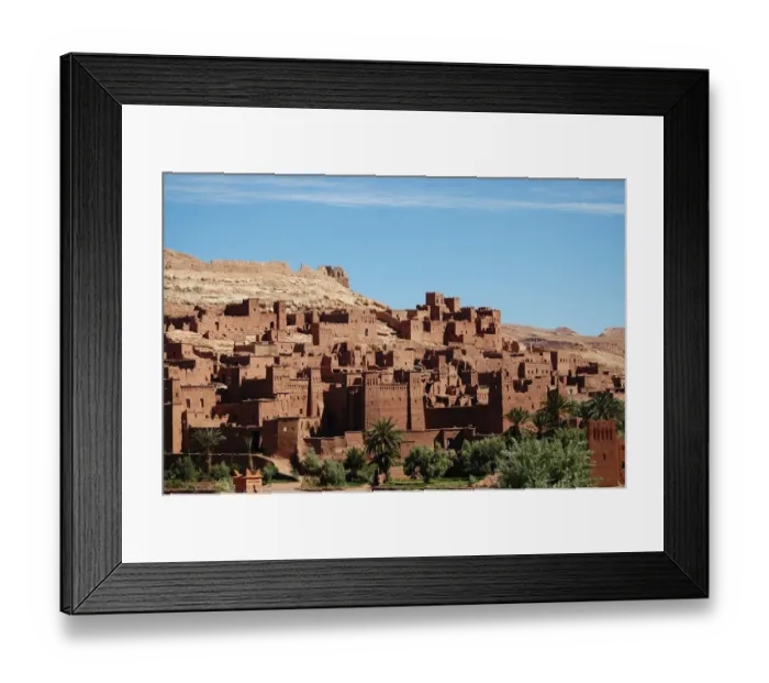 Framed Print : Ait Benhaddou Fortress Framed Print : Ait Benhaddou Fortress
