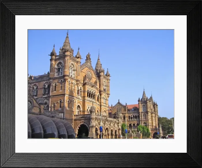Framed Print : Victoria Terminus Framed Print : Victoria Terminus