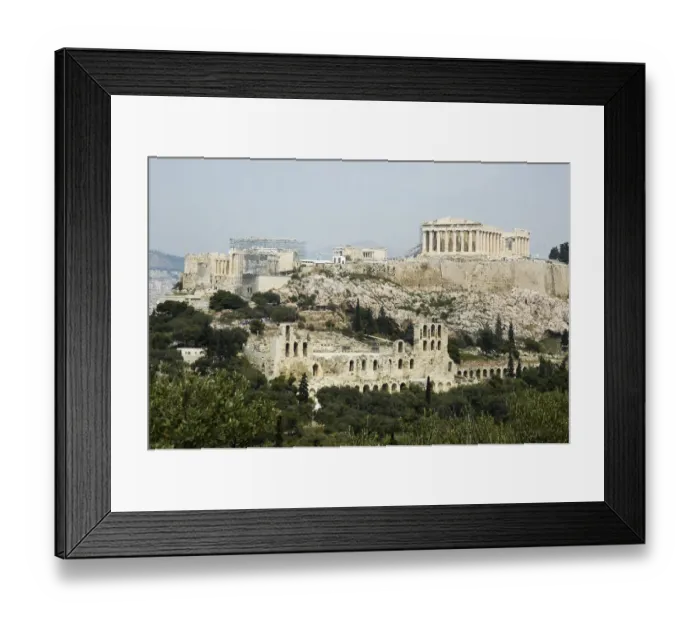 Framed Print : Acropolis & Odeum of Herodes Atticus Framed Print : Acropolis & Odeum of Herodes Atticus