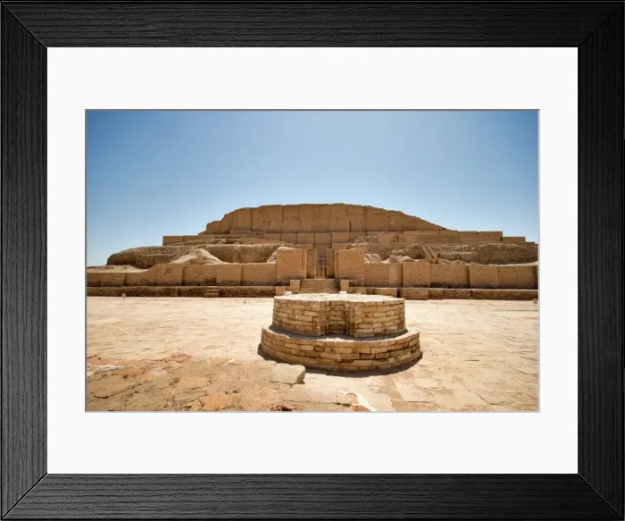 Framed Print : Chogh Zanbil Framed Print : Chogh Zanbil