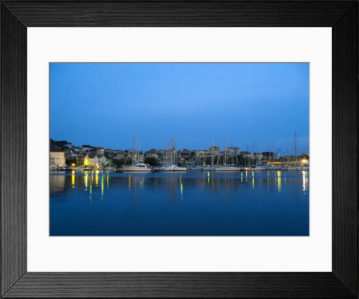 Framed Print : Marina of Trogir, Croatia Framed Print : Marina of Trogir, Croatia