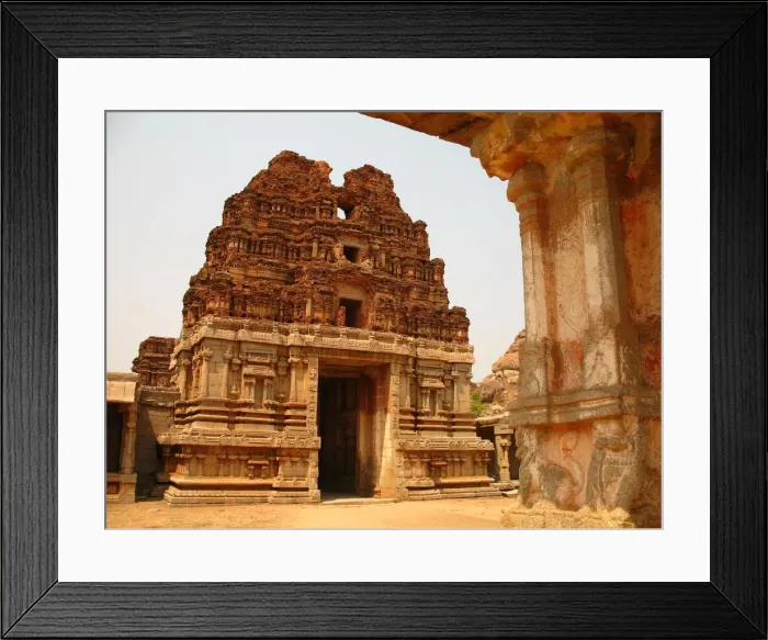Framed Print : Temple near Hampi Framed Print : Temple near Hampi