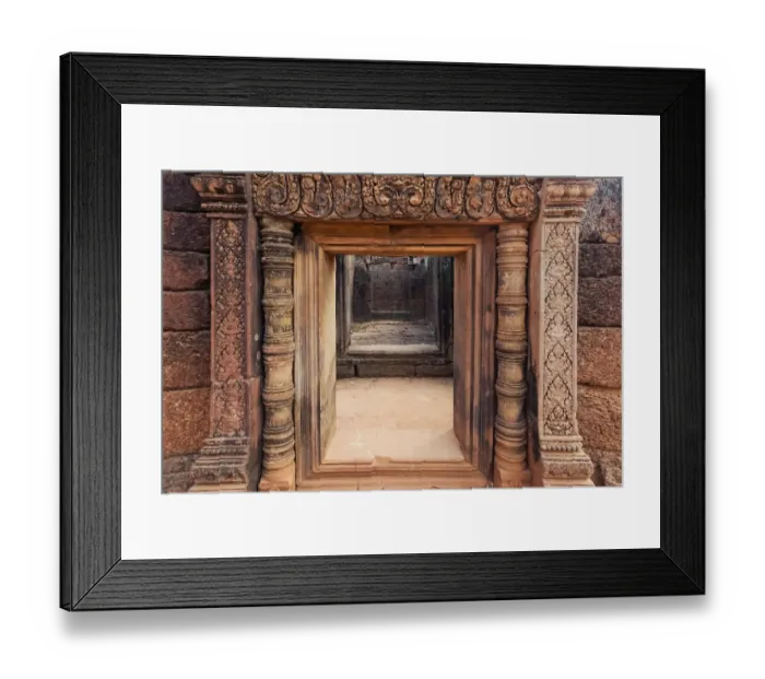 Framed Print : Banteay Srei temple, Angkor Wat Framed Print : Banteay Srei temple, Angkor Wat