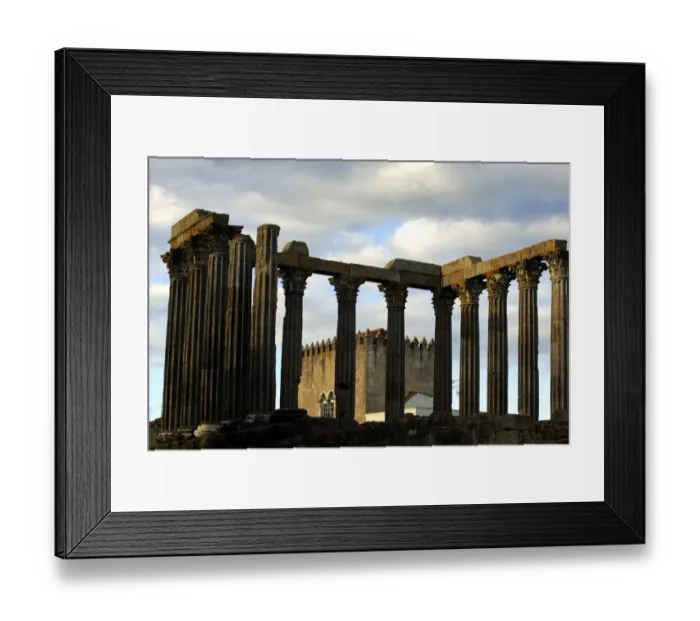 Framed Print : Temple of Diana in Portugal Framed Print : Temple of Diana in Portugal