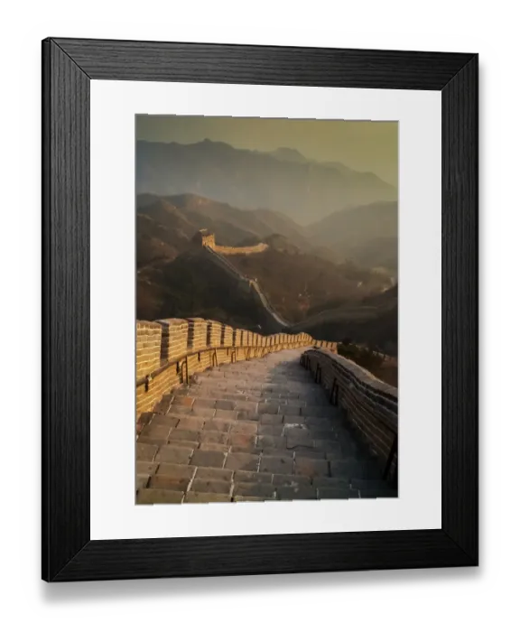 Framed Print : Down the Wall Framed Print : Down the Wall